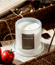 Jar Glass Candle Tropical Style Candles